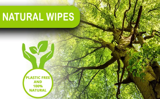 Biokleen Oem Odm Personalizzazione del produttore 80 pezzi Salviette umidificate per bambini naturali al 100% ecologiche, biodegradabili, in bambù, per la pelle sensibile, per la pulizia delle mani